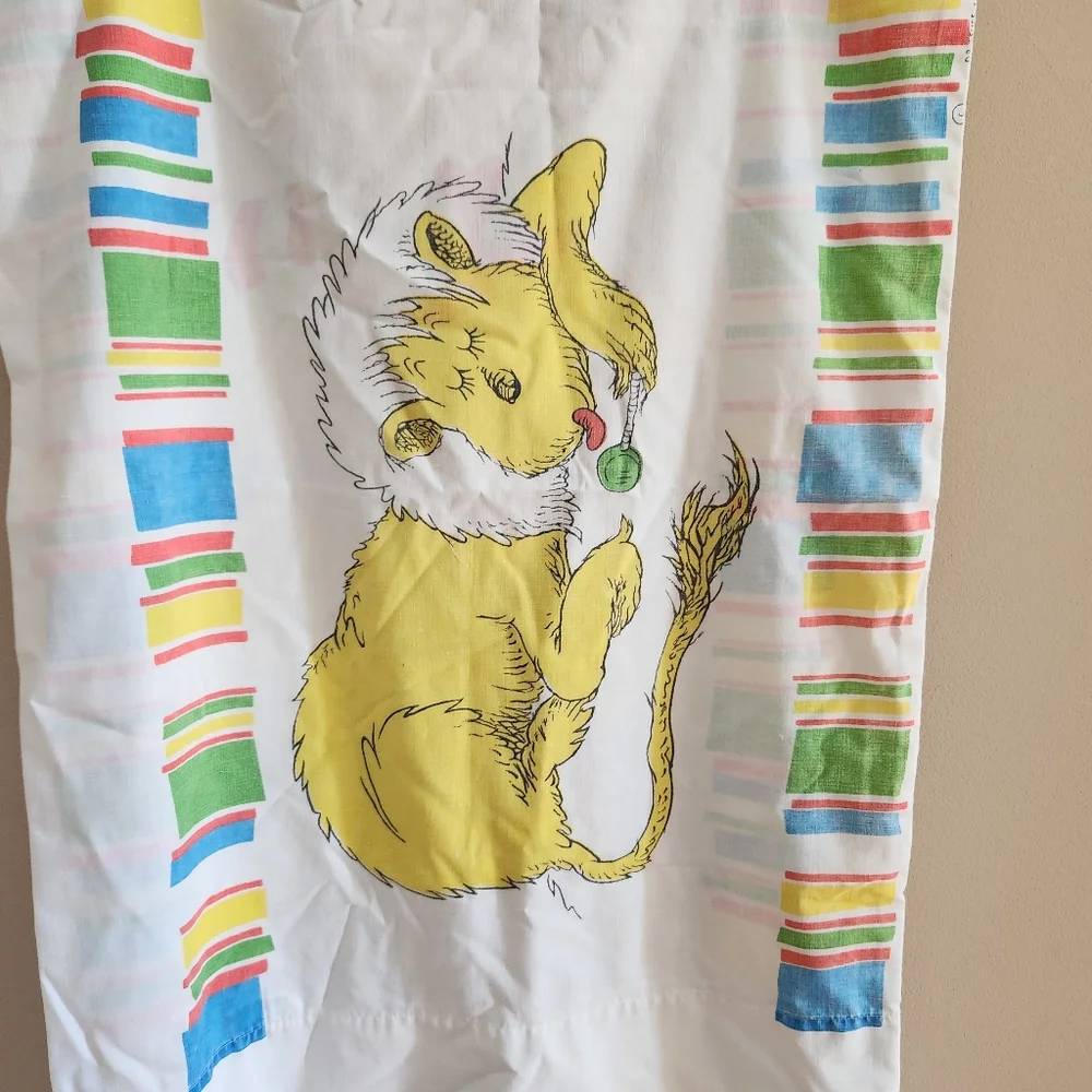 Oversized Dr. Suess pillowcase